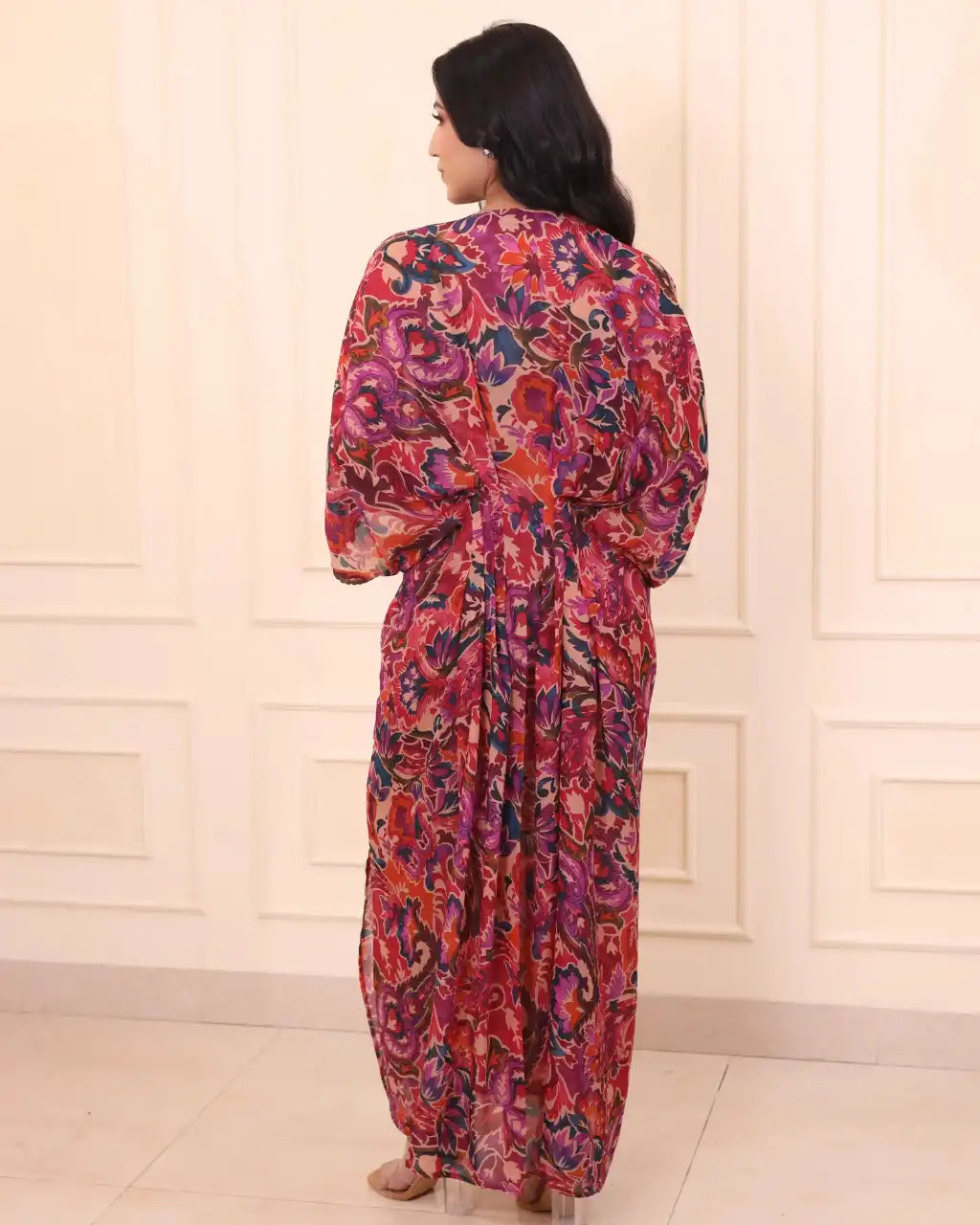 Aaliya Pink Kaftan